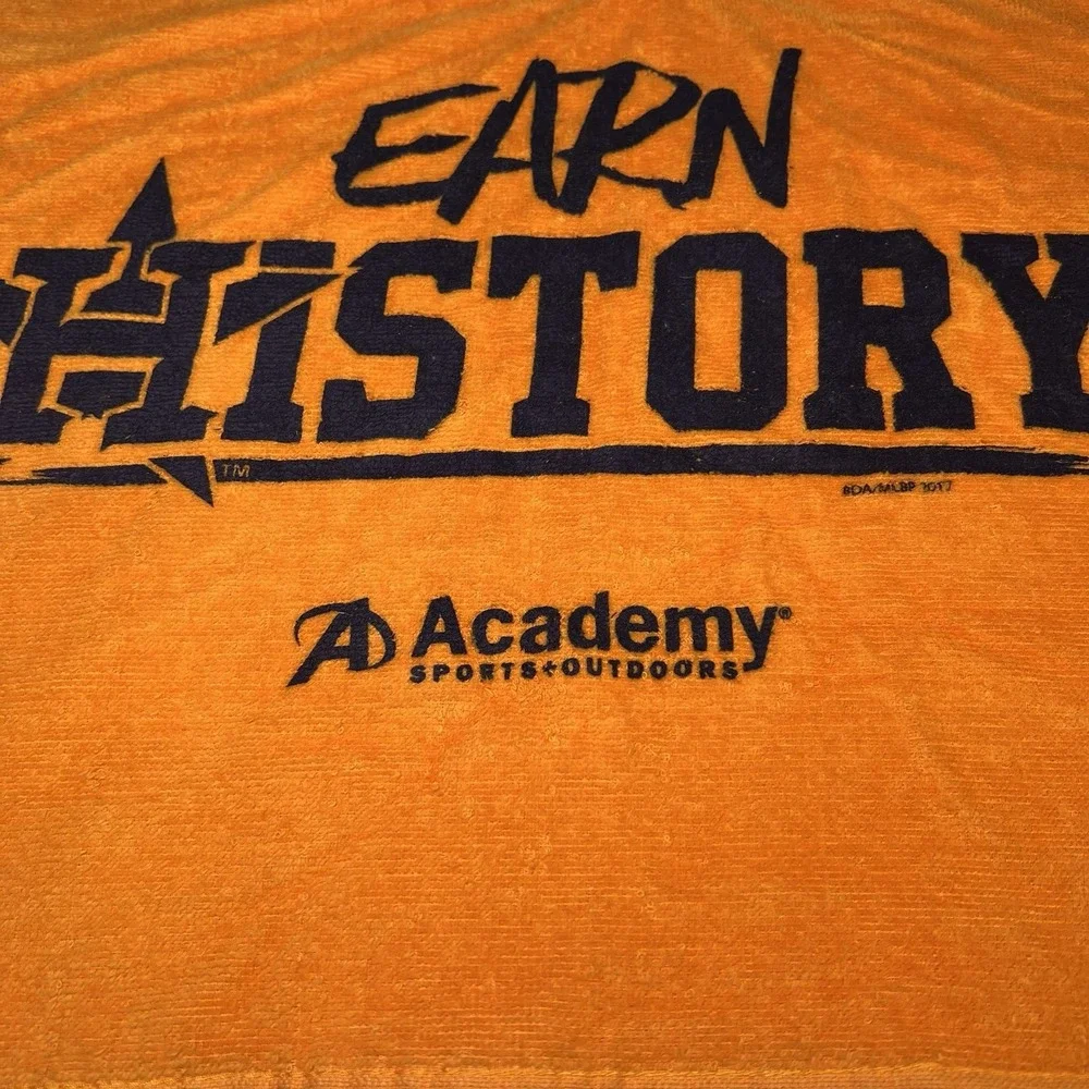 Houston Astros 2017 Playoff Earn History Rally Towel SGA Academy‎